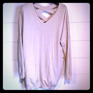 Cream oversize sweater